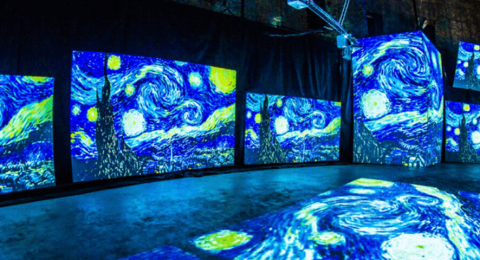 Lumiere Hall мультимедиялық көрмесін жабдықтау