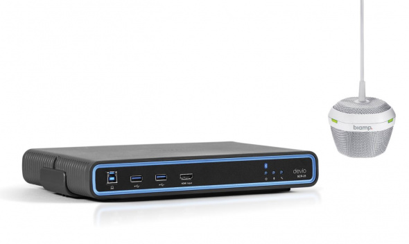 Хаб для переговорных комнат BIAMP Devio SCR-25CX белый