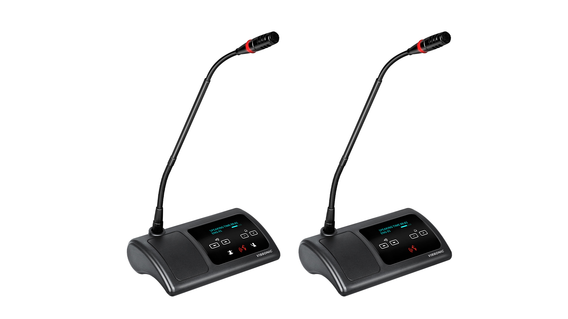 Пульт председателя с селектором каналов Vissonic VIS-DIC-T