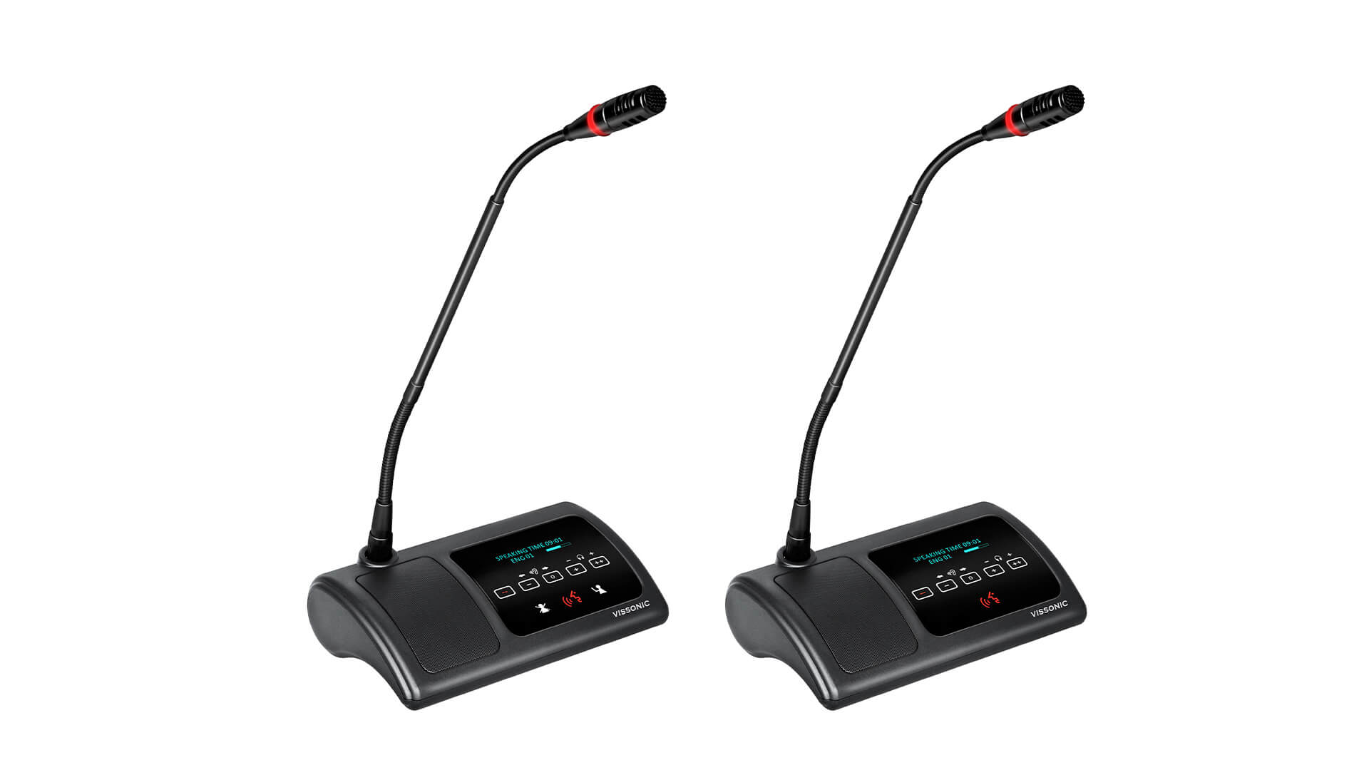 Пульт председателя с голосованием и селектором каналов Vissonic VIS-DVC-T