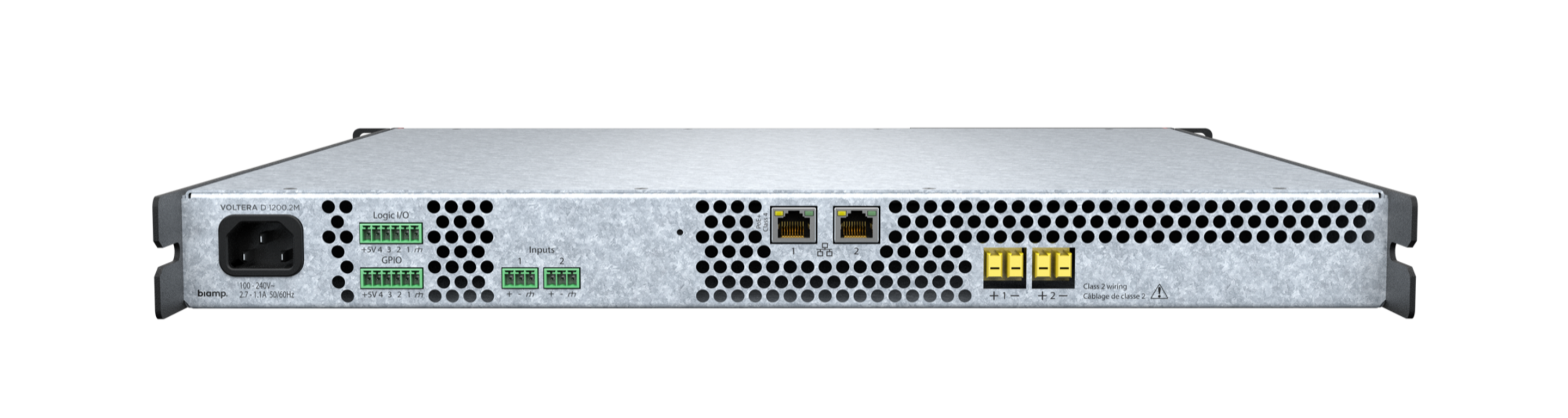 Двухканальный усилитель мощности Biamp Voltera D 1200.2M