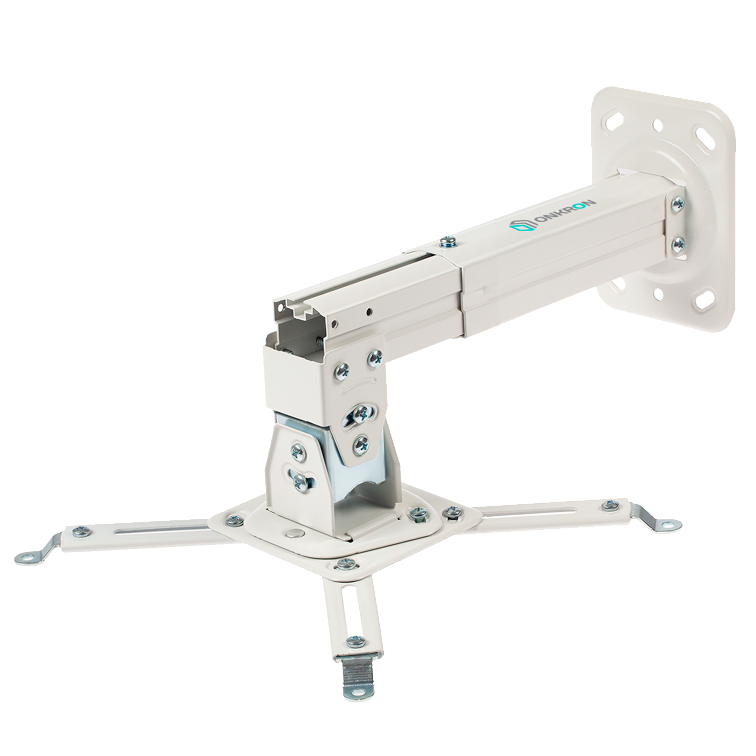Кронштейн потолочно-настенный ONKRON K3A, до 10кг,  белый