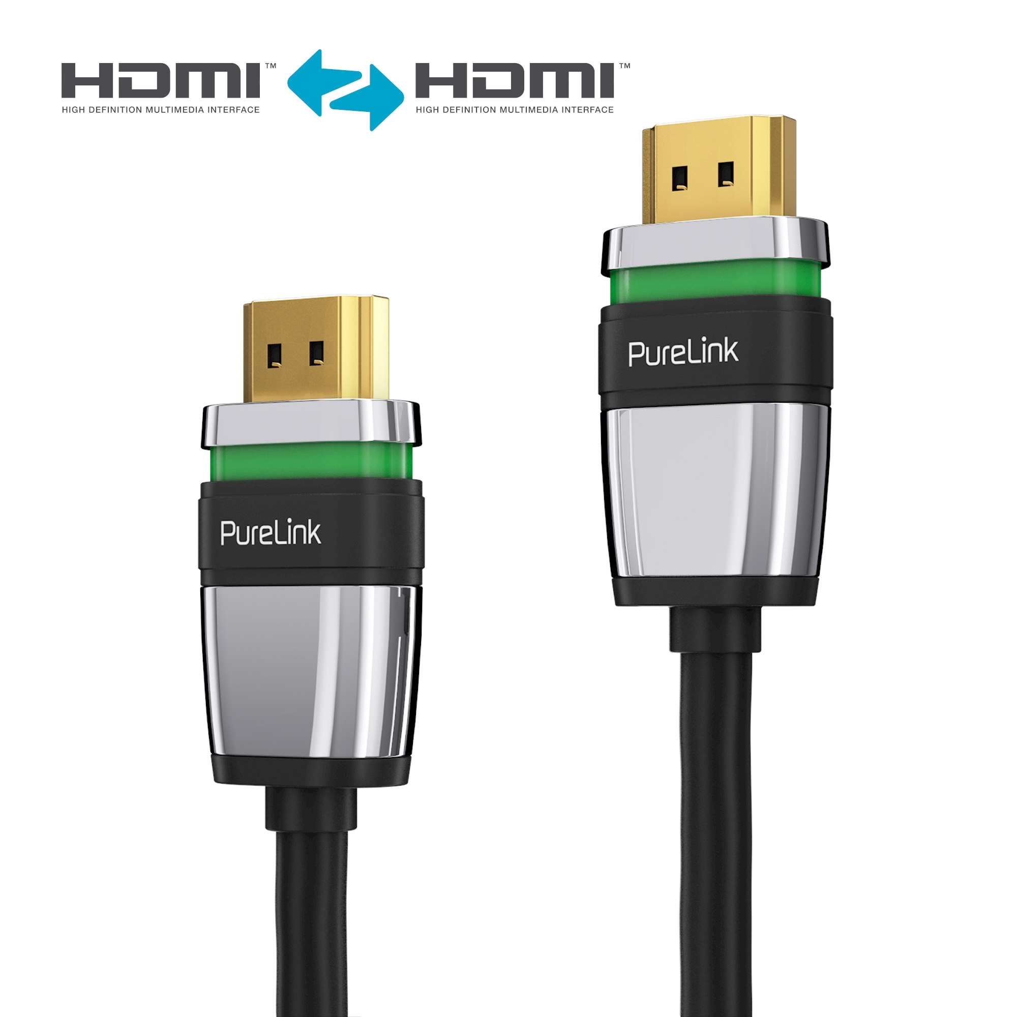 Кабель PureLink ULS1000-020 (2м) black. HDMI 2.0 (4K)