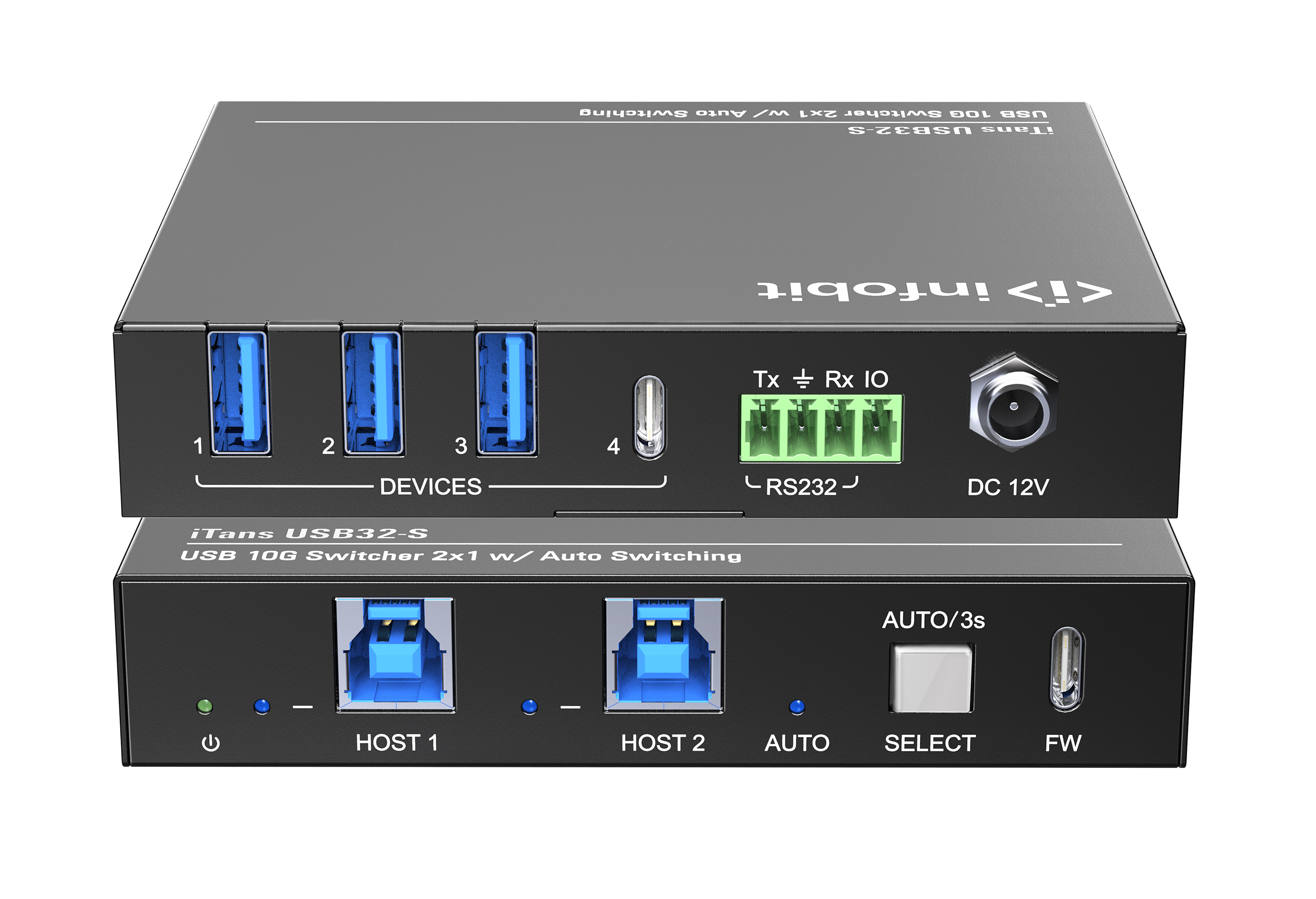 Коммутатор Infobit, iTrans USB32-S