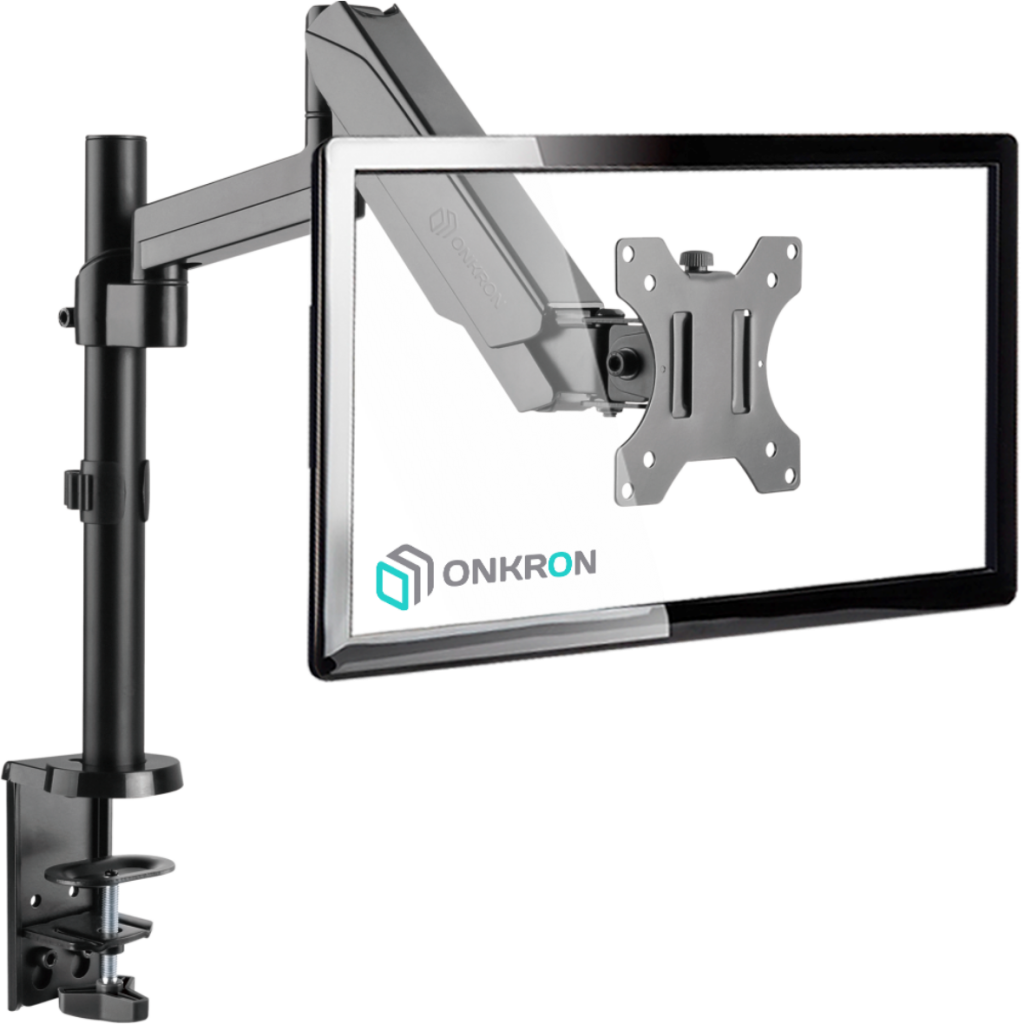 Кронштейн с газлифтом ONKRON G70 чёрный
