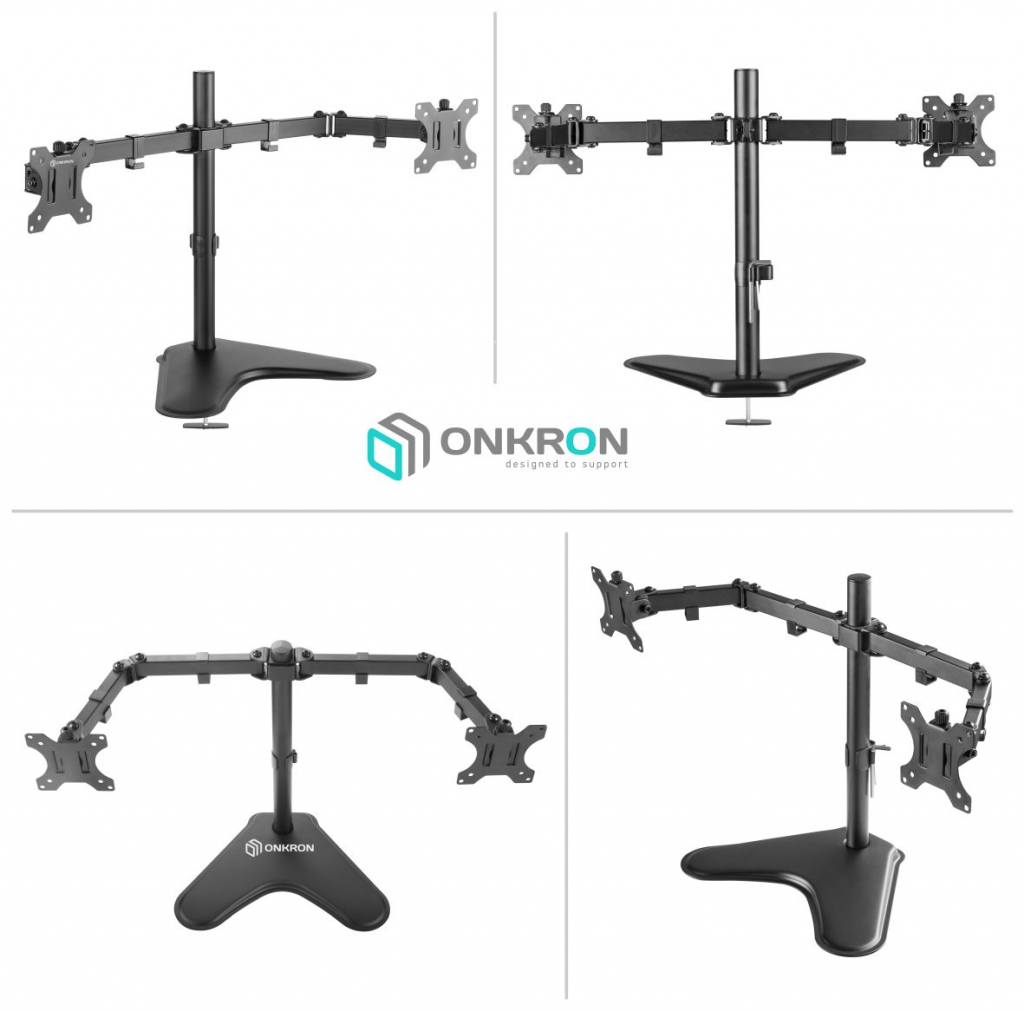Кронштейн для 2-x мониторов ONKRON D221FS