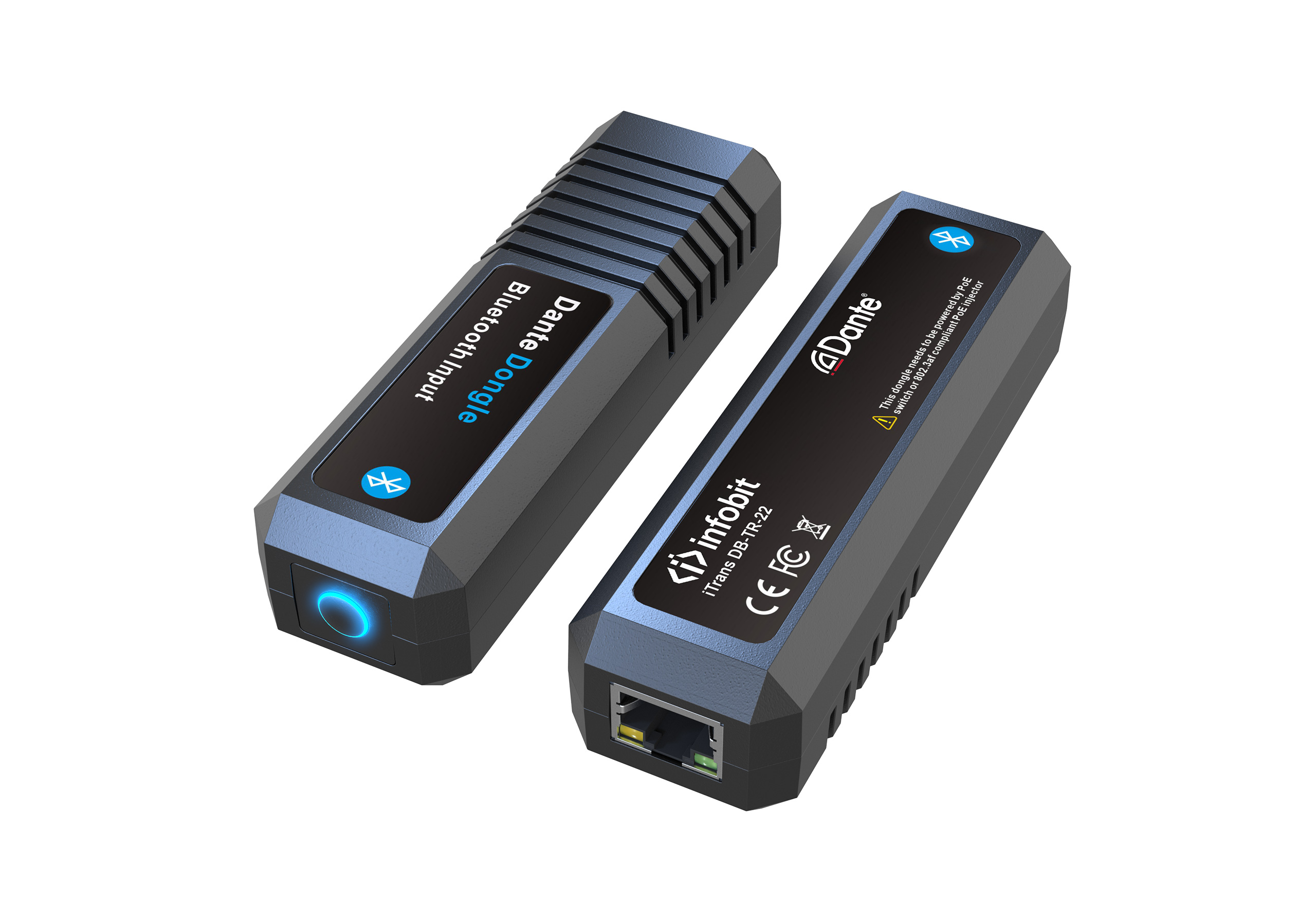 2-канальный Bluetooth трансивер Infobit iTrans DB-TR-22 (TxRx) with PoE
