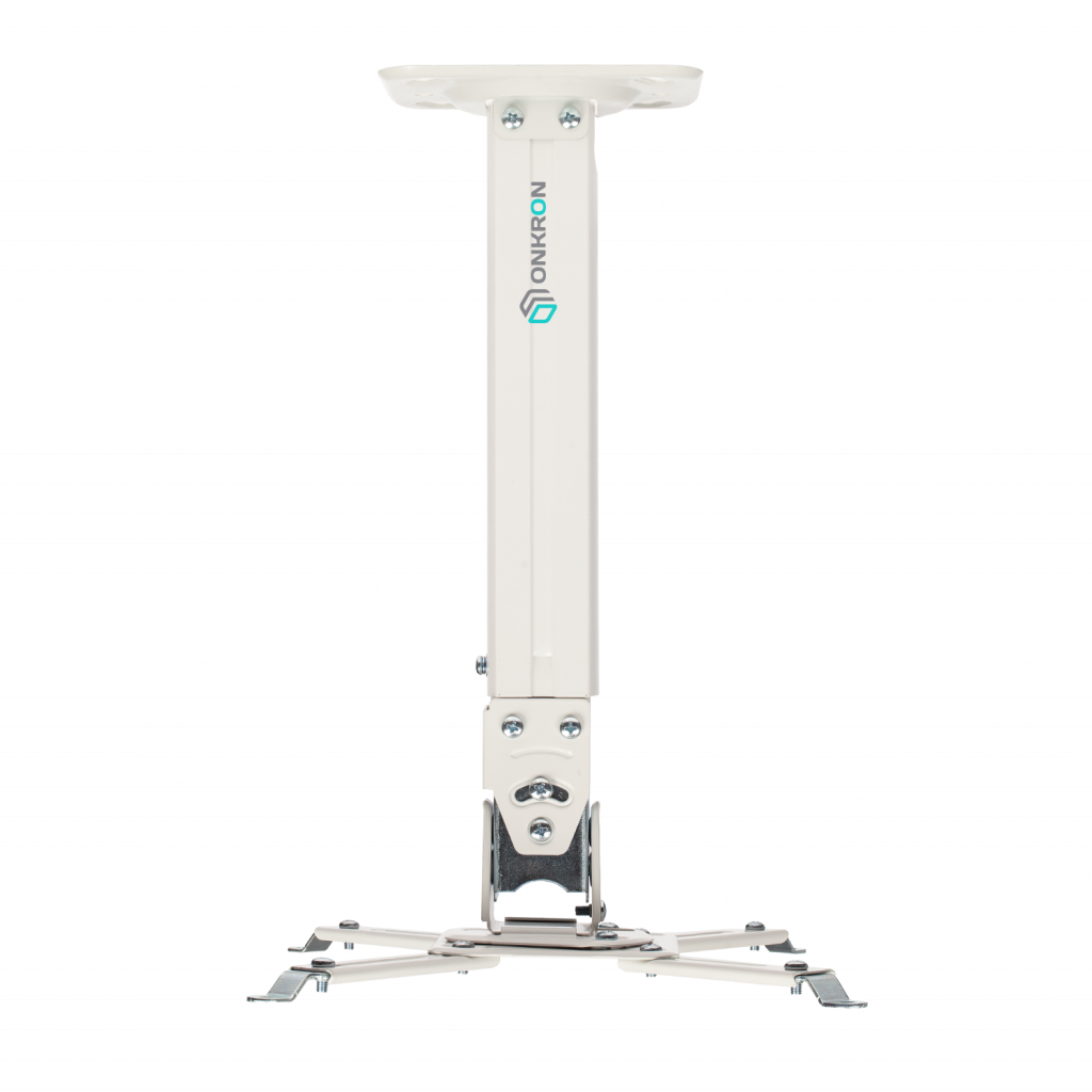 Кронштейн потолочный ONKRON K5A, до 10кг,  белый