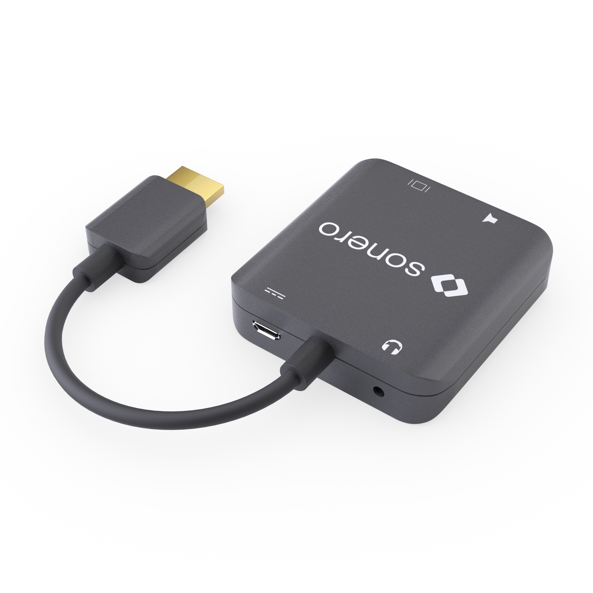 Де-эмбеддер Sonero X-AVT115 HDMI Audio Extrator, 4K (5.1 и Stereo)