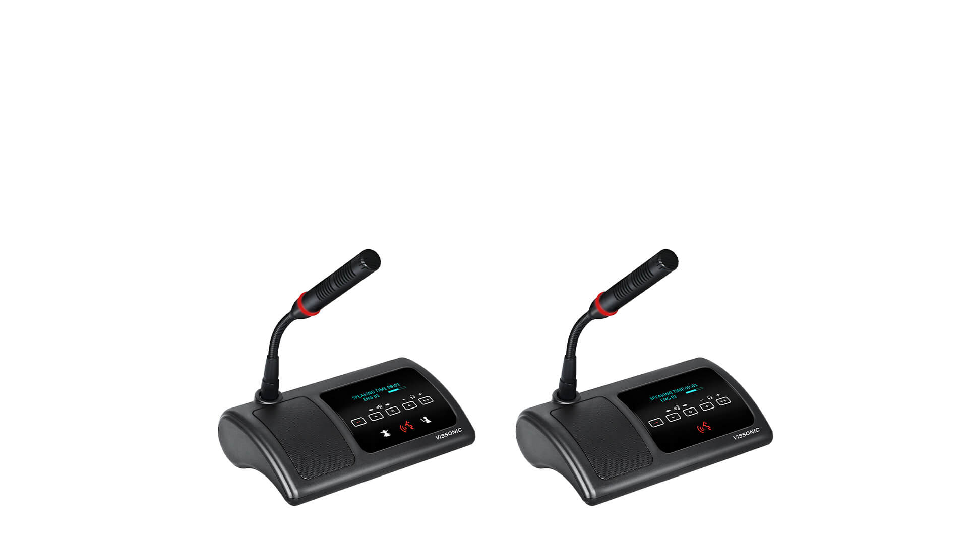 Пульт председателя с голосованием и селектором каналов Vissonic VIS-DVC-T