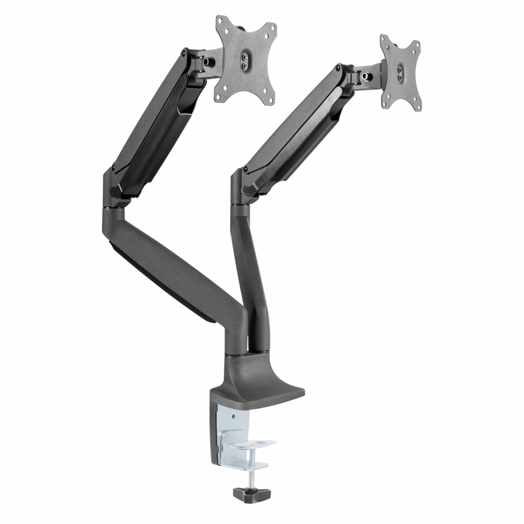 Кронштейн с газлифтом для 2-х мониторов ONKRON G200 белый