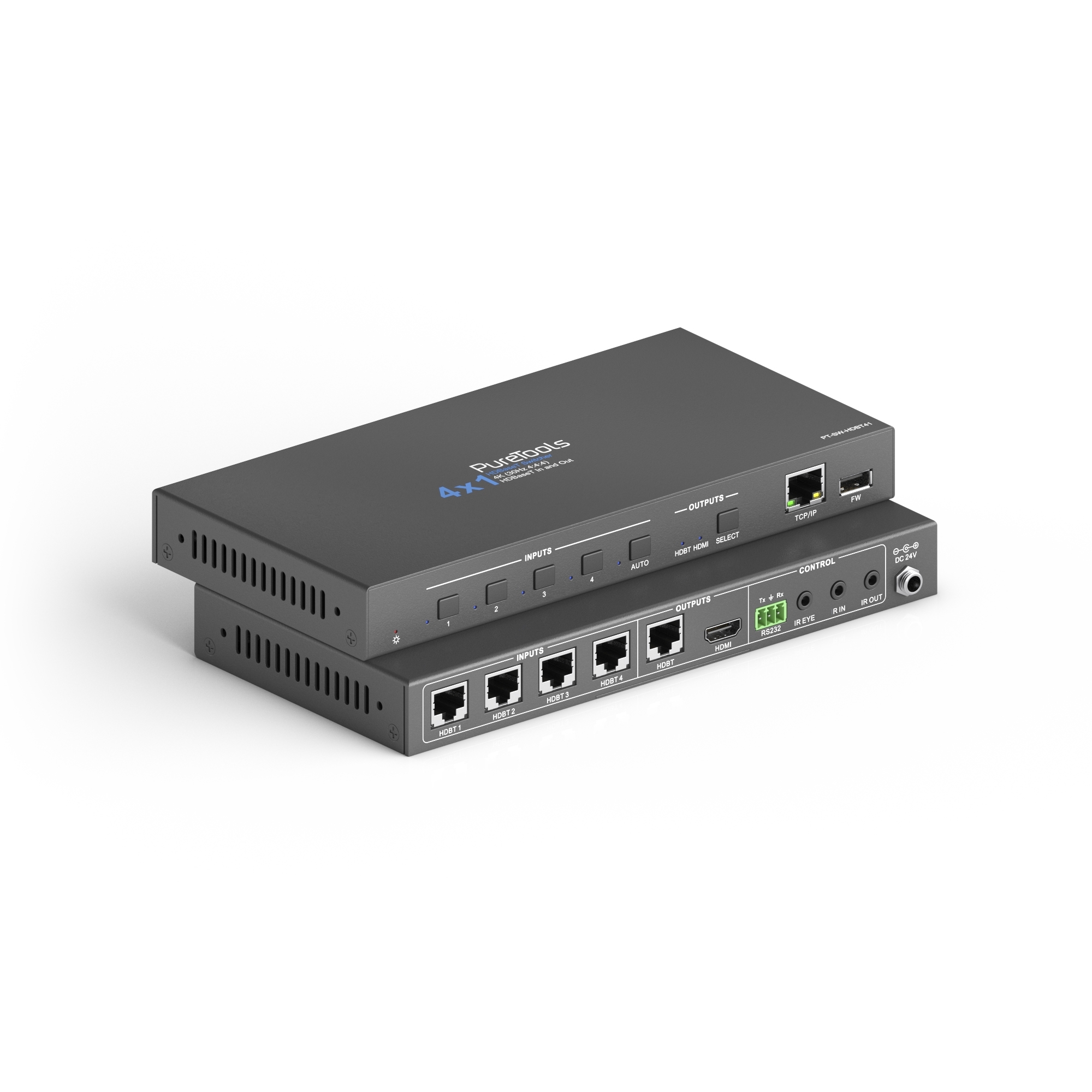 Коммутатор PureLink PT-SW-HDBT41 HDBaseT 4x1, 4K(60Hz 4:2:0)