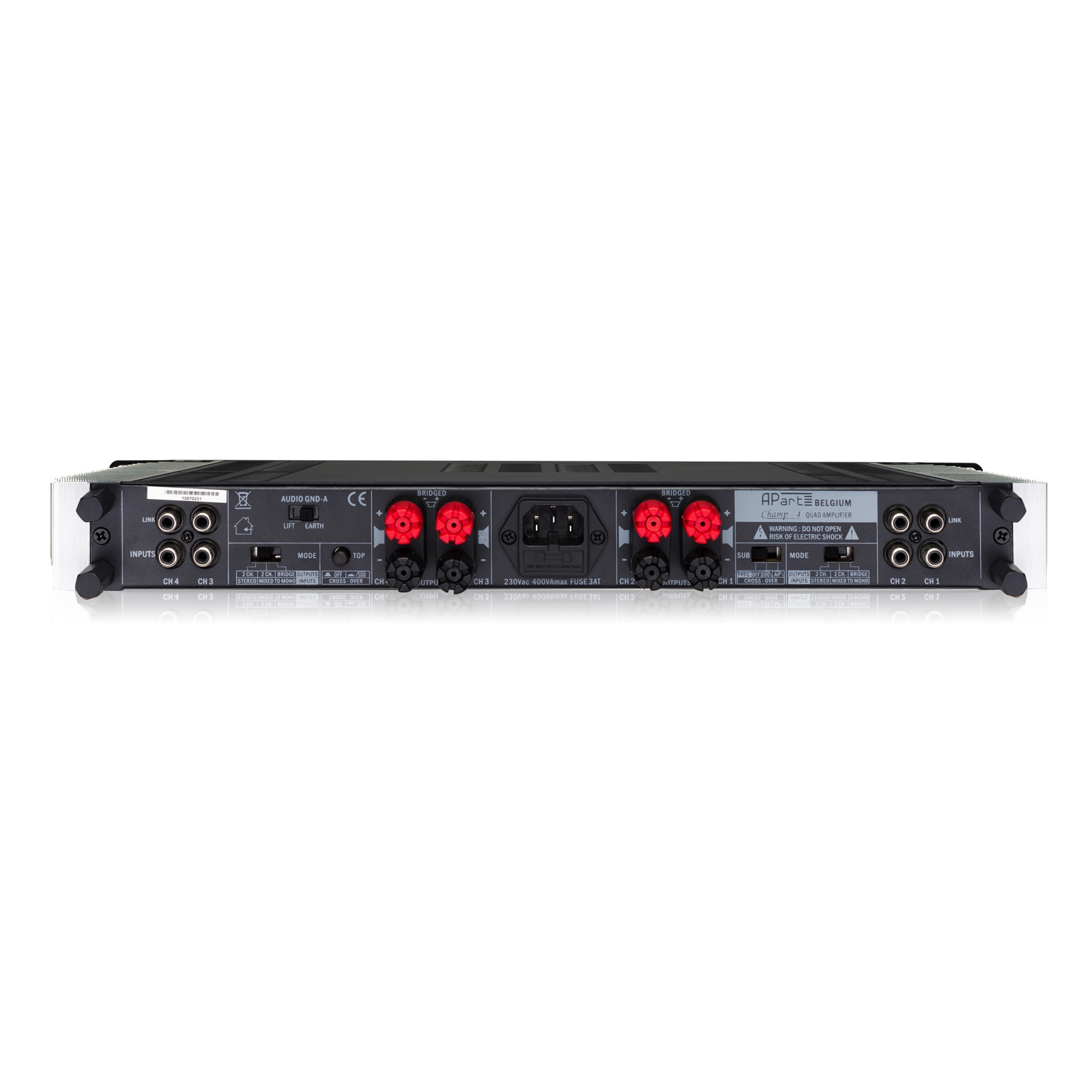 Стерео усилитель 4-х канальный Biamp CHAMP-4