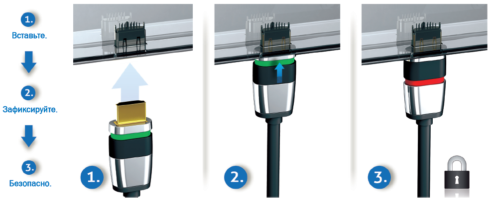 Кабель PureLink ULS1005-050 (5м) black, HDMI 2.0 (4K@60Hz), LSZH